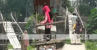 ২ বছরের প্রকল্প শেষ হয়নি ৬ বছরেও, ভোগান্তিতে এলাকাবাসী